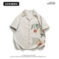 Load image into Gallery viewer, [ACRARDIC Series]★Shirt★ Tops Unisex Men's Pomegranate Short Sleeve Shirt Summer Clothes SML XL 2XL
