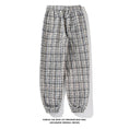 Load image into Gallery viewer, [BIGEMAN Series] ★Casual Pants★ Brushed lining 2color Bottoms Pants Unisex Men's Large Size Plaid Pattern
