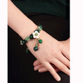 Load image into Gallery viewer, [Loulan Guest Series] ★China Style Bracelet★ Bracelet Women's Accessories Flower Green Ethnic Style
