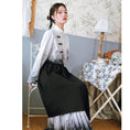 Load image into Gallery viewer, [Old Monster --- Tanukiko Series] ★Chinese-style setup, single item order★ Thick, warm tops or skirts, printed Chinese clothes
