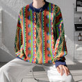 Load image into Gallery viewer, [ZHUIYI Series] ★Sweater★ 2color Knit Tops Unisex Men's Large Size Ethnic
