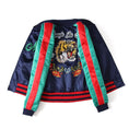 Load image into Gallery viewer, Chinese-style jacket with tiger embroidery, outerwear, stadium jacket, large size, SML, LL, 3L, 4L, sukajan, unisex, couple clothes
