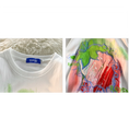 Gallery viewerに画像を読み込む, 【逃離地球シリーズ】★Tシャツ★ 2color トップス 男女兼用 メンズ S M L XL 苺 イチゴ 彩 可愛い ブラック ホワイト
