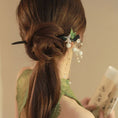 Load image into Gallery viewer, [PINZHUSI Series]★China style hair ornament★1 hairpin ladies accessories present birthday lily of the valley lily orchid fringe
