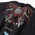 Load image into Gallery viewer, [JPYZ Series]★China Style Tops★ 2color Embroidery Unisex Men's Black White Carp Casual
