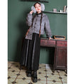 Load image into Gallery viewer, [Kokaisha --- Dragon dyed series] ★China style coat★ Velvet thick winter coat Sailor color
