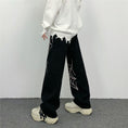 Load image into Gallery viewer, [MGJM Series]★Casual Pants★ Trousers Bottoms Denim Pants Unisex Men's Spider Black Black
