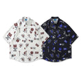 Load image into Gallery viewer, [JINKESEN Series]★Shirt★ 2color Tops Print Short Sleeve Shirt Unisex Men's Summer Cartoon
