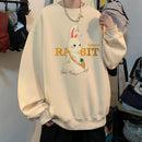 [SENSU Series] ★Tops★ 8color Long Sleeve Tops Unisex Men's Large Size Rabbit Rabbit Cartoon