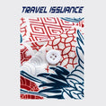 Load image into Gallery viewer, [TRAVEL ISSUANCE Series]★Shirt★ Hawaii Aloha Shirt Crane Unisex Men's Red Short Sleeve Shirt
