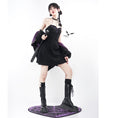 Load image into Gallery viewer, [Momoko Sakura Series] ★Hanging dress★ Mini length, cute, sexy, easy to match Black Black S M L XL
