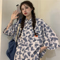 Load image into Gallery viewer, [Queen Series]★Retro Shirt★ Tops Heart Print ML XL Cute Loose Harajuku Style
