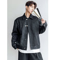 Load image into Gallery viewer, [CHICERRO series] ★China style jacket★ 2color outerwear casual unisex men's black beige
