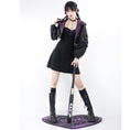 Load image into Gallery viewer, [Momoko Sakura Series] ★Hanging dress★ Mini length, cute, sexy, easy to match Black Black S M L XL
