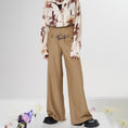 Load image into Gallery viewer, [Yang's Great Dream Series] ★Casual Pants★ 2color Pants Bottoms Designed Black Black Brown
