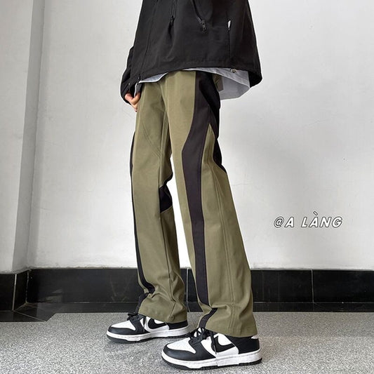 [YANDAN Series]★Casual pants★Bottoms 2color Unisex Men's Color scheme Black Green