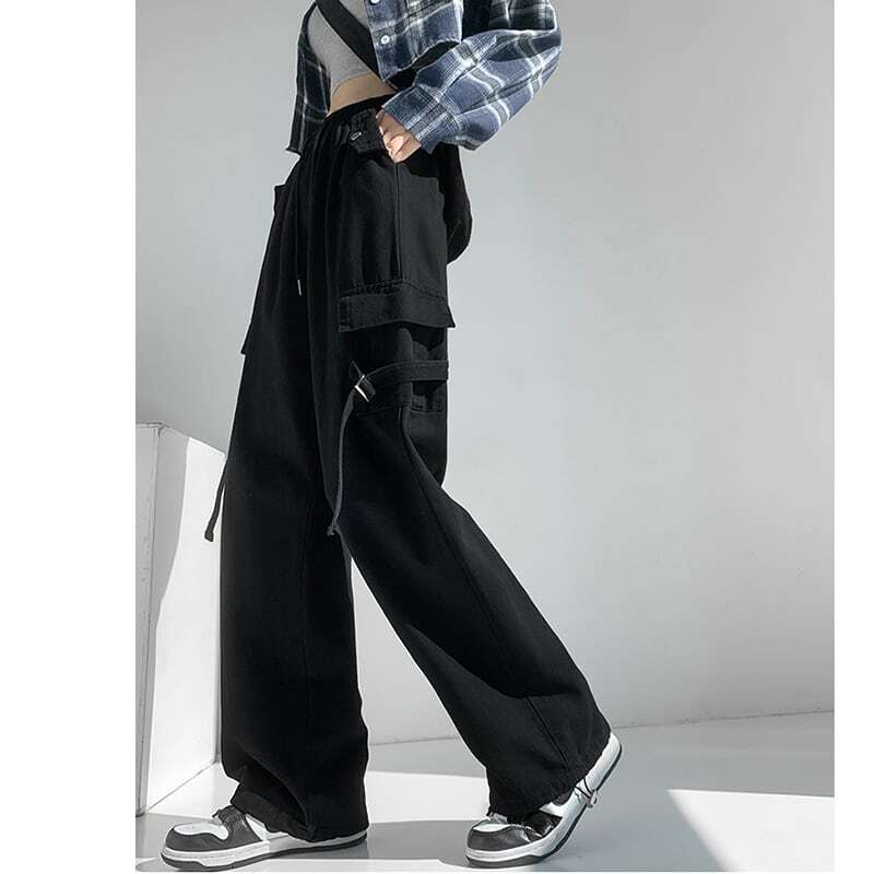 [Tomato Series]★Casual Pants★ 2color Bottoms Trousers Black Green Autumn Clothes Easy to Match