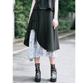 Load image into Gallery viewer, [Kokaisha---Bamboo Series] ★Chinese style skirt★ Fringe Chinese clothing Original Color scheme Irregular Black Black
