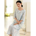 Load image into Gallery viewer, [Miss Fenny Series] ★Chinese style dress★ 3color Elegant Chinese clothes Tang suit Retro print Summer clothes Comfortable to the touch
