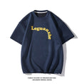 Load image into Gallery viewer, [BIGEMAN Series]★T-shirt★ Tops 2color Unisex Men's Large Size Navy Beige
