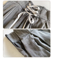 Load image into Gallery viewer, [Minami no Mori Series] ★Skirt★ Bottoms Improves temperament Cute Gray Gray SML XL Vertical stripes Ladies
