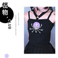 Load image into Gallery viewer, [Old Monster---Monster CLUB Series]★China style camisole★ Tops Tank top Sexy Easy to match
