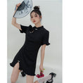 Load image into Gallery viewer, [LOVEHEYNEW Series] ★Mini-length Chinese dress★ Cute Chinese clothing Black Black Girls' night out Date Original
