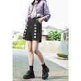 Load image into Gallery viewer, [Kokaisha---Moon phase series]★Denim pants★Shorts bottoms Black, black, retro, easy to match, slimming
