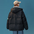 Load image into Gallery viewer, [Morimoto Series] ★Winter Coat★ 3color Thick Warm Unisex Men's Cold Protection Filling Large Size White Black Blue
