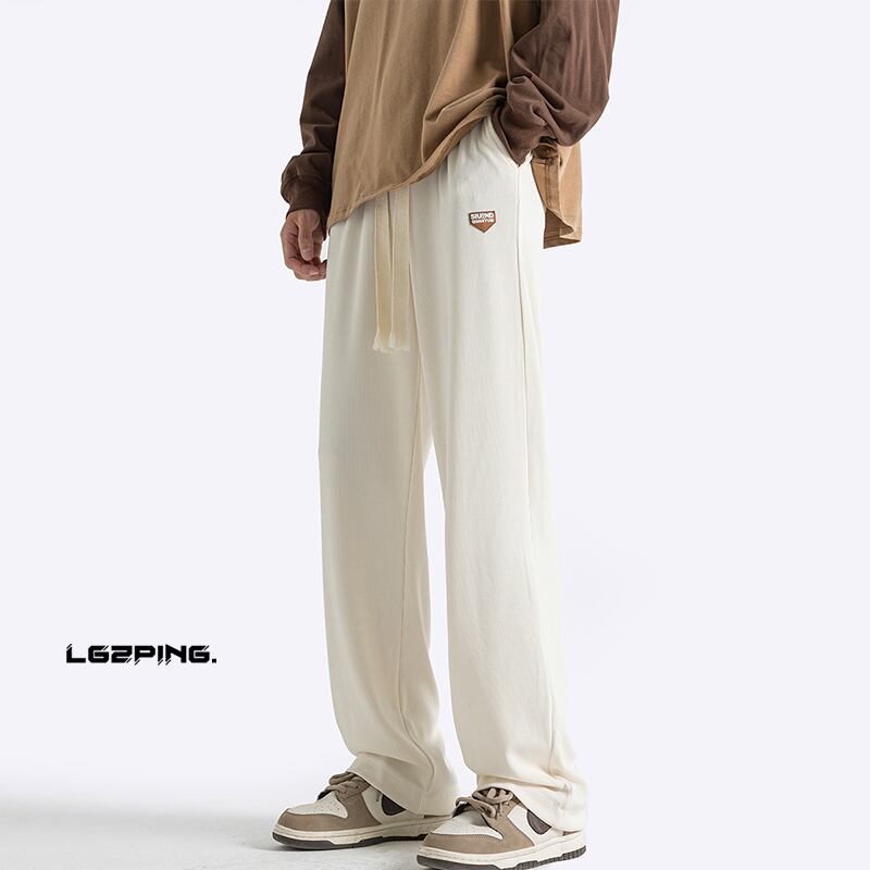 [BIGEMAN Series]★Casual Pants★ 3color Bottoms Pants Men's Large Size Beige Black Brown