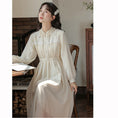 Load image into Gallery viewer, [Shukunsho Series]★China style dress★Long sleeve dress for women, cute, easy to match, long length
