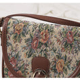 Load image into Gallery viewer, [XIAOSEN Series]★Bag★ 2color Floral Pattern Shoulder Bag Cute Date Commuting Office Lady Office Improves Temperament
