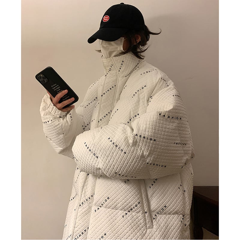 [NANSHI Series] ★Cotton coat★ 2color outer winter coat unisex men's large size thick warm