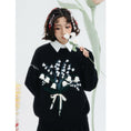 Load image into Gallery viewer, [Yangji Great Dream Series]★China style sweater★ Tops Lily of the Valley, Suzuran Design Original Cute
