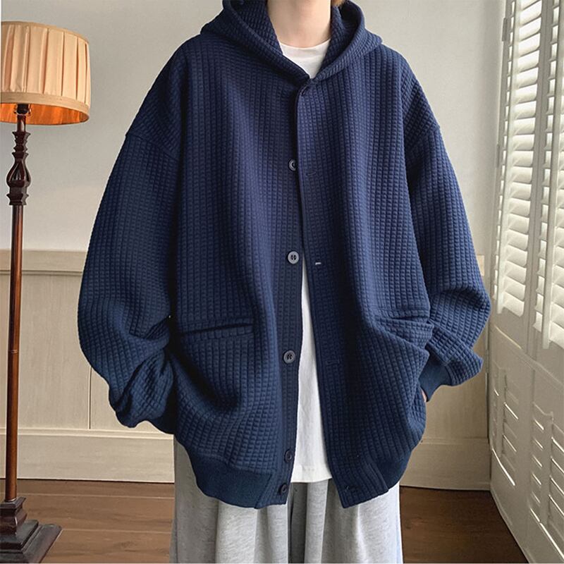 [V37 Series] ★Outer★ 3color Jacket Unisex Men's Casual Apricot Blue Coffee Color