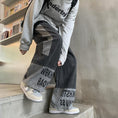 Load image into Gallery viewer, [MINGJUE Series]★Denim pants★ 2color bottoms unisex men's alphabet large size
