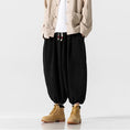 Load image into Gallery viewer, [Small Trouble Series]★China Style Pants★ 3color Bottoms Casual Pants Unisex Men's Large Size Loose Gray Black Coffee Color
