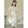 Load image into Gallery viewer, [Dust songs series] ★China style dress★ Setup, embroidery, party, wedding, date, photo shoot, summer clothes, improve your temperament
