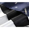 Load image into Gallery viewer, [MOERBEN Series]★Skirt★ Bottoms High Waist Dragonfly Print Large Size Navy Blue
