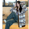 Load image into Gallery viewer, [Yuyiyeon Spicy Series] ★Outerwear★ Plaid Jacket Switching Casual Retro Easy to Match
