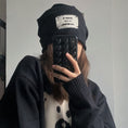 Load image into Gallery viewer, [Miyakoya Series] ★Hat★ Cap Great for making your face look smaller! Accessories Unisex Stylish Trendy Black Fashion
