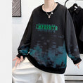 Load image into Gallery viewer, [DFBL Series] ★Tops★ 3color long sleeve tops unisex men's tie-dye black white gray
