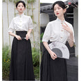 Load image into Gallery viewer, [BAIRIMENG Series]★Chinese style shirt★ Tops to improve your temperament, Chinese clothes, Chinese elements, Chinese clothes, summer SML XL 2XL
