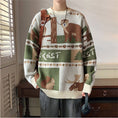 Load image into Gallery viewer, [GULAMA Series] ★Sweater★ 3color Knit Tops Unisex Men's Large Size Cartoon
