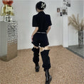 Load image into Gallery viewer, [Miyakoya Series] ★Casual Pants★ Bottoms Unique Fashion Retro Black Black SML XL
