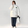 Load image into Gallery viewer, [Suikoishi Series] ★Winter Coat★ Cotton Coat Outerwear 3color Unisex Men's Green White Brown
