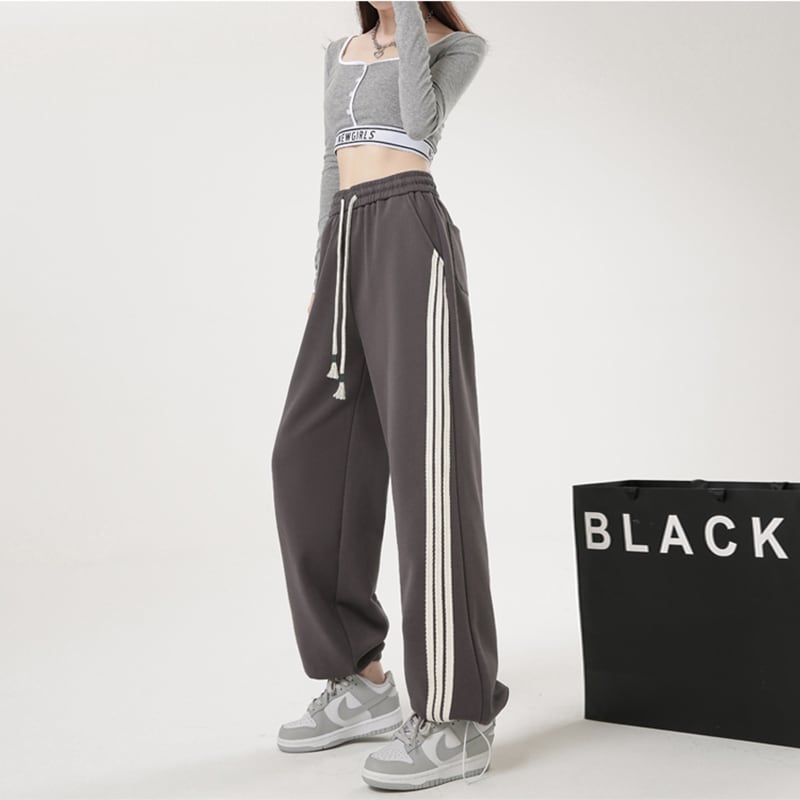 [XIAONIJIA series] ★Casual pants★ 2color bottoms trousers, sports style, slimming, easy to match