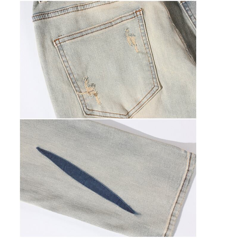 [BIGEMAN Series]★Denim pants★Bottoms, pants, unisex, men's, large size, fashion design