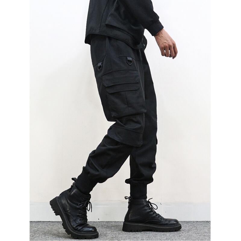 [CHENSHU Series] ★Casual Pants★ Bottoms Trousers Men's Easy to Match Black SML XL 2XL