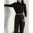 Load image into Gallery viewer, [DUOMIAOTU series]★Setup Single item order★ Shirt or pants Casual Cool Black Black
